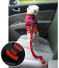 2 paquetes de cinturón de seguridad de coche para perros y gatos ajustables de Vastar, fabricados con tela de nailon; para enganchar al arnés - BESTMASCOTA.COM