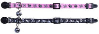 2 Pcs/set cat Collar escindidas lona Safe gatito cachorro collares con Bell ajustable - BESTMASCOTA.COM