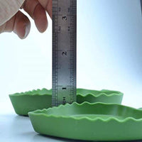 2 unidades Leaf Reptil Alimentos y Agua Tazón para mascota Acuario Ornamento terrario Plato Plate Lagartos Tortoises o pequeños Reptiles - BESTMASCOTA.COM