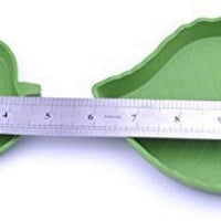 2 unidades Leaf Reptil Alimentos y Agua Tazón para mascota Acuario Ornamento terrario Plato Plate Lagartos Tortoises o pequeños Reptiles - BESTMASCOTA.COM