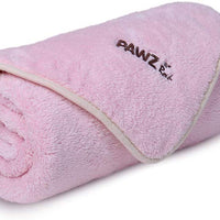 PAWZ - Manta para perro, suave, suave y cálida, doble cara, sin pelusas, para perros y gatos y animales pequeños, tamaño pequeño - BESTMASCOTA.COM