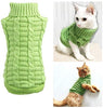 Evursua Pet Cat Sweater Kitten Clothes for Cats Small Dogs,Turtleneck Cat Clothes Pullover Soft Warm,fit Kitty,Chihuahua,Teddy,Poodle,Pug - BESTMASCOTA.COM