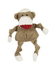 HuggleHounds - Juguete de peluche chirriante para perros con nudos para masticadores agresivos - BESTMASCOTA.COM