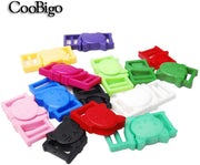 25pcs 3/8" (11 mm) brasier de cat-head Safty Hebillas de retención de plástico para gato perro Collar Paracord flc124 (mix-s) - BESTMASCOTA.COM