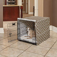 MidWest funda para jaula de perro, funda para jaula de privacidad para perros, se adapta a cajas de perro Midwest, se puede lavar a máquina y secar - BESTMASCOTA.COM
