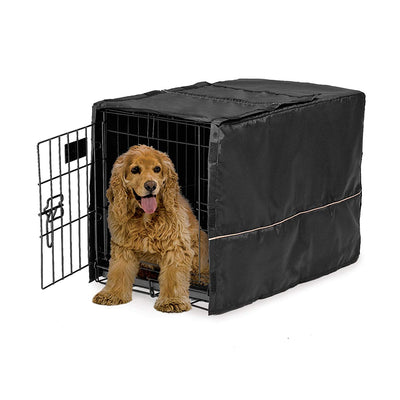 Midwest Quiet Time - Funda para jaula de perro, color negro - BESTMASCOTA.COM
