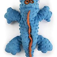 GoDog Just for Me Gators - Peluche de perro con protector para masticar - BESTMASCOTA.COM