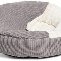 Cama acogedora Best Friends by Sheri, cama de lujo para perros y gatos con cobija, cálida y segura. Brinda apoyo para la cabeza, el cuello y las articulaciones, lavable a máquina, parte inferior resistente al agua - BESTMASCOTA.COM