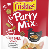 Purina Friskies Party Mix Adult Cat Treats - (6) 6 oz. Pouches - BESTMASCOTA.COM