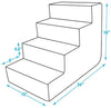 Los mejores suministros para mascotas fabricados en Estados Unidos escalones/escaleras para mascotas con espuma certificada CertiPUR-US para perros y gatos - BESTMASCOTA.COM