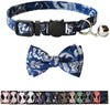 M-YOUNG Collar para gato con campana y pajarita, collares de seguridad ajustables para cachorro de gatito (6.7 in a 10,8 pulgadas) - BESTMASCOTA.COM