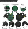 MIGOHI Dog Jackets for Winter Windproof Waterproof Reversible Dog Coat for Cold Weather British Style Plaid Warm Dog Vest for Small Medium Large Dogs - BESTMASCOTA.COM