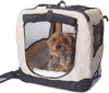 2PET Caja plegable para perros - Suave, fácil de plegar y de llevar - Caja de viaje para perros de interior y exterior - Cómoda caja de viaje para perros - Estructura de acero resistente, funda de tela lavable, cremallera frontal - Elige la tuya. - Suave, - BESTMASCOTA.COM