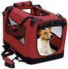 2PET Caja plegable para perros - Suave, fácil de plegar y de llevar - Caja de viaje para perros de interior y exterior - Cómoda caja de viaje para perros - Estructura de acero resistente, funda de tela lavable, cremallera frontal - Elige la tuya. - Suave, - BESTMASCOTA.COM