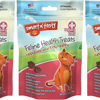 (3 Pack) Smart N 'Tasty Grain-Free Cat vías urinarias Fórmula Cat Treats 2,5 onzas cada - BESTMASCOTA.COM