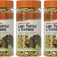 (3 Pack) Zilla Land Turtle y tortuga Fortificados Alimentos, 6.5-ounce contenedores - BESTMASCOTA.COM