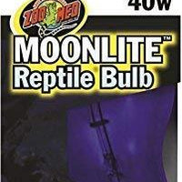 (3 Pack) Zoo Med Moonlight 40 W bombillas de reptil - BESTMASCOTA.COM