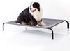 Cama elevada para perros Petsure de 35/43/49 pulgadas para exteriores – Cuna elevada para perros extra grandes medianos y pequeños, cama portátil para mascotas para camping o playa, marco de verano duradero con malla transpirable - BESTMASCOTA.COM