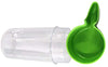 Yu-Xiang - Dispensador de agua para pájaros con cuchara, pequeños alimentos para animales y cuencos de Mynah, fuente para beber de loro, 1.7 fl oz/6.8 fl oz, alimentador automático de color al azar - BESTMASCOTA.COM
