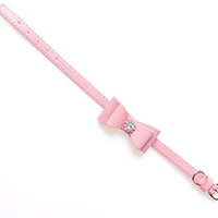 Collar de terciopelo para gato con lazo ajustable, collar con lazo para gato, gatito, perro, cachorro - BESTMASCOTA.COM