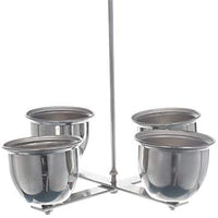 Hypeety Bird Parrot Stainless Steel Cups Food & Water Bird Cup with Hook Hanging Pet Bowl Parrot Feeding Cups Food Water Bowls Dish Feeder for Parrot Macaw African Greys Budgies Parakeet - BESTMASCOTA.COM