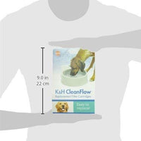 K & H Fabricación cleanflow Cartuchos de filtro de repuesto 3pk - BESTMASCOTA.COM