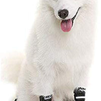 BINGPET - Calcetines para perro, para suelos de madera dura, antideslizantes, impermeables, con correas reflectantes, control de tracción - BESTMASCOTA.COM