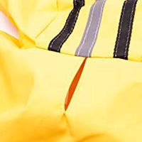 Fashion Pet días lluviosos Slicker Amarillo Raincoat - BESTMASCOTA.COM