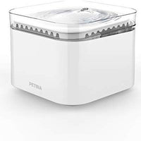 PETBIA - Fuente de agua para gatos, 84 oz/2,5 l, dispensador automático de agua para mascotas, con 2 filtros de carbón activo para gatos y perros - BESTMASCOTA.COM