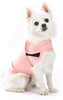 Furubaby Ansiety - Abrigo para perro con camisa, para perros pequeños, medianos, grandes, XL, color sólido, azul, gris, verde, rosa, rosa (rosa) - BESTMASCOTA.COM