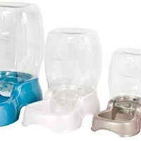 Petmate Pet Cafe Dispensador de agua para gatos y perros, 4 tamaños, 3 galones, color marrón perla - BESTMASCOTA.COM