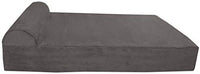 Big Barker 7" Pillow Top Orthopedic Dog Bed for Large and Extra Large Breed Dogs (Headrest Edition) - BESTMASCOTA.COM