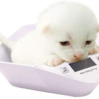 Báscula digital para mascotas y cocina para cachorros recién nacidos o gatitos con un tazón gratis - BESTMASCOTA.COM