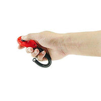 Clicker de entrenamiento para perros con correa de muñeca – OYEFLY resistente y ligero fácil de usar, clicker de entrenamiento para mascotas para gatos cachorros pájaros caballos. Perfecto para entrenamiento de comportamiento, 2 unidades., m - BESTMASCOTA.COM