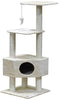 GO Pet Club café 51 en. Cat Árbol Condo - BESTMASCOTA.COM
