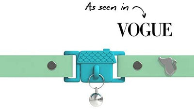 Collar de gato de Kittyrama. Ganador del premio. Como se ve en British Vogue. Otros estilos y colores disponibles. Para gatos adultos. - BESTMASCOTA.COM