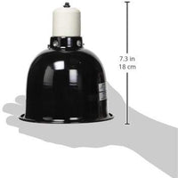 Zoo Med - Lámpara de techo (tamaño pequeño, 5,5"), color negro - BESTMASCOTA.COM