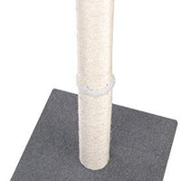 Dimaka Ultimate 29" de alto rascador de gato grande, poste de sisal natural y base pesada, rascador vertical completo - BESTMASCOTA.COM