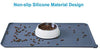 Alfombrillas de silicona impermeables para perros y gatos, antideslizantes, de grado FDA - BESTMASCOTA.COM