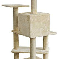 AmazonBasics Árbol para gatos con condominio - BESTMASCOTA.COM