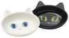 petrageous Oval Frisky Kitty Pet Bowl, 5.5-Inch, color negro - BESTMASCOTA.COM