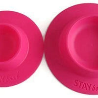 staybowl tip-proof tazón para conejillos de Indias y otros pequeños mascotas – fucsia (rosa) – más grande 3/4 tazas de tamaño - BESTMASCOTA.COM