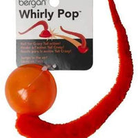 Bergan Whirly Pop Cat Toy, N/A, Anaranjado - BESTMASCOTA.COM