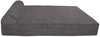 Big Barker 7" Pillow Top Orthopedic Dog Bed for Large and Extra Large Breed Dogs (Headrest Edition) - BESTMASCOTA.COM