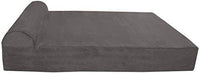 Big Barker 7" Pillow Top Orthopedic Dog Bed for Large and Extra Large Breed Dogs (Headrest Edition) - BESTMASCOTA.COM