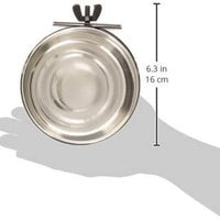 ProSelect recipiente de acero inoxidable, versátiles recipientes de acero inoxidable para mascotas y jaulas para animales - BESTMASCOTA.COM