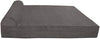 Big Barker 7" Pillow Top Orthopedic Dog Bed for Large and Extra Large Breed Dogs (Headrest Edition) - BESTMASCOTA.COM