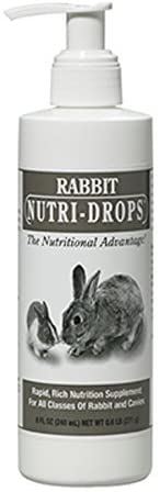 Conejo nutri-drops W/bomba 8oz - BESTMASCOTA.COM