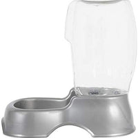 Petmate Pet Cafe Dispensador de agua para gatos y perros, 4 tamaños, 3 galones, color marrón perla - BESTMASCOTA.COM