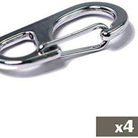 Clip de etiqueta para perro de Lion Royal, fácil de cambiar, soporte de identificación para perros y mascotas, collares y arneses. - BESTMASCOTA.COM